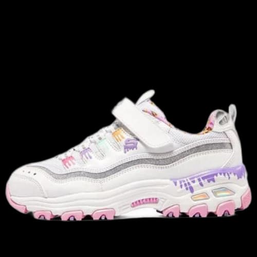 (GS) Skechers D'lites 'White Multicolor'