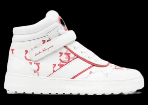Ferragamo Sneaker White Red (Women's)