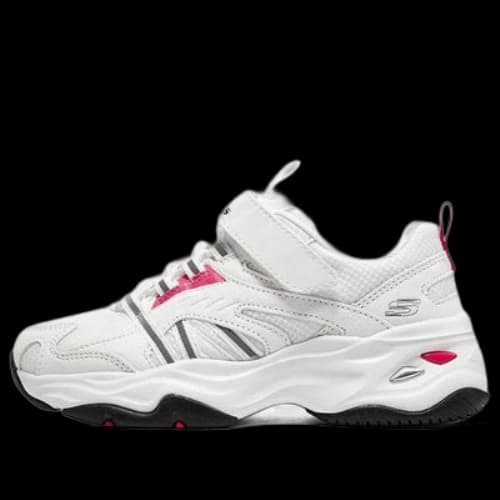 (GS) Skechers D'lites 4.0 'White Red Black'