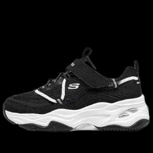 (GS) Skechers D'Lites 4.0 'Black White'