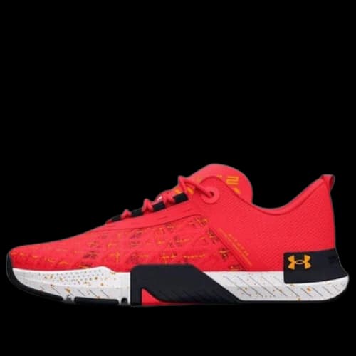 Under Armour TriBase Reign 5 Sneakers 'Red Black' (Women's)