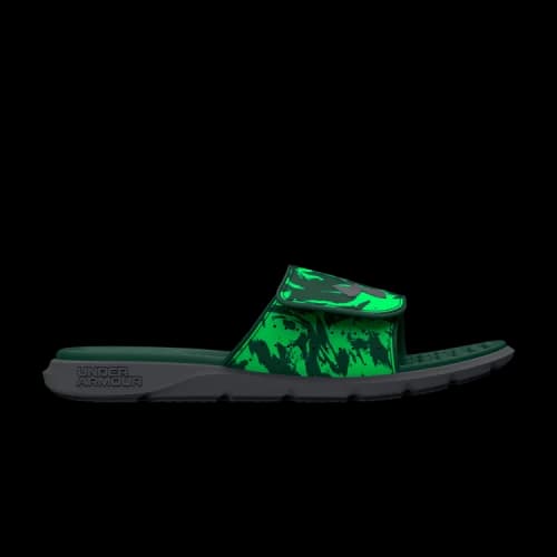 Under Armour Ignite Pro Freedom Slides 'Green Black'