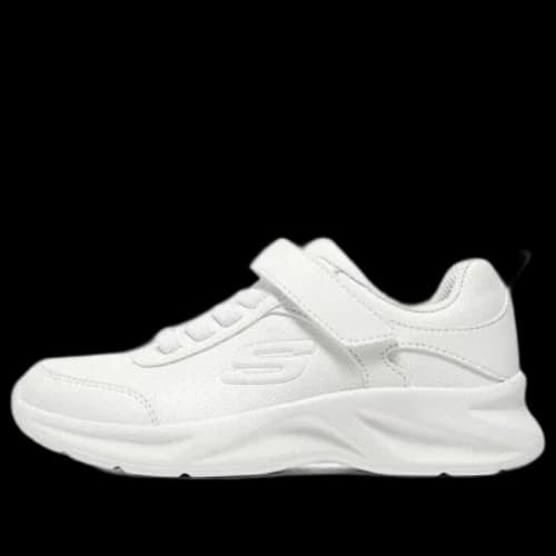 (GS) Skechers Slip On Shoes 'White'
