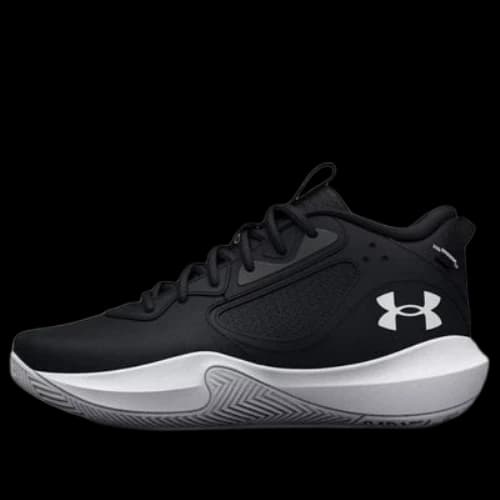 Under Armour Lockdown 6 Basketball Shoes 'Black White'