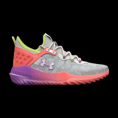 Under Armour Harper 8 Turf PE White Clay Mega Magenta