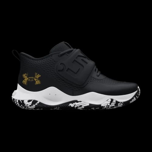 (GS) Under Armour Zone BB 2 'Black Metallic Gold'