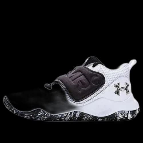 (GS) Under Armour Zone BB 2 'White Black'