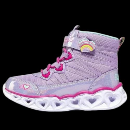 (GS) Skechers Sweetheart Lights 'Purple Pink'