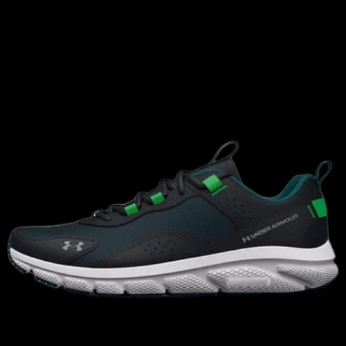 Under Armour Charged Verssert Reflect Running Shoes 'Black Green'