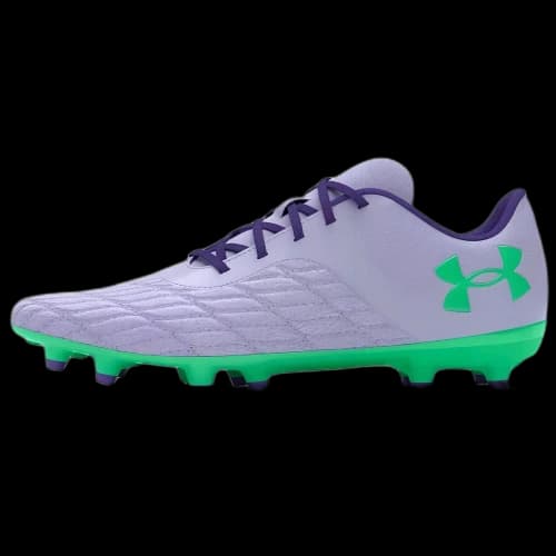 Under Armour Magnetico Select 3 FG Soccer Cleats 'Purple Green'