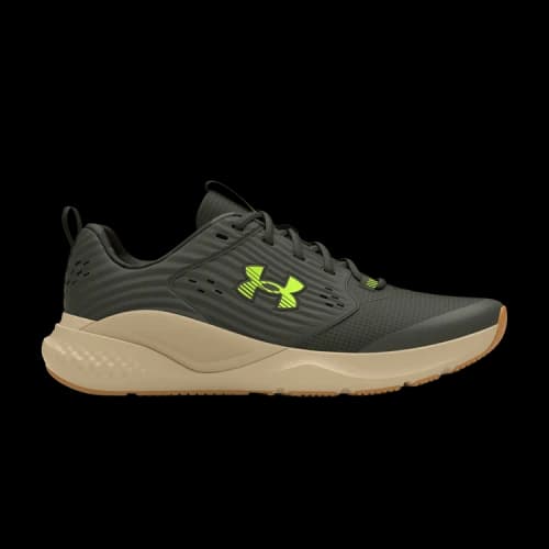 Under Armour Charged Commit 4 Camo 'Baroque Green High Vis Yellow'