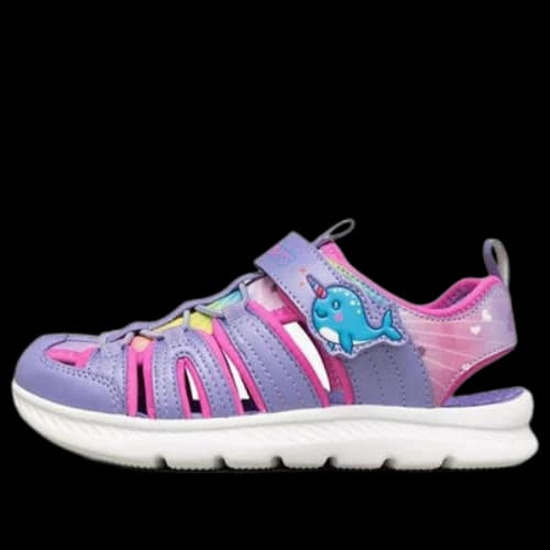 (GS) Skechers C-Flex Sandal Dazzling Explorer 'Purple Multi'