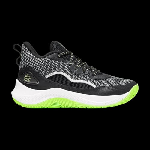 Under Armour Curry 3Zer0 24 GS 'Black White Lime'