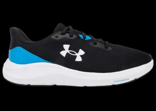 Under Armour Charged Pursuit 4 Black Electric Blue White