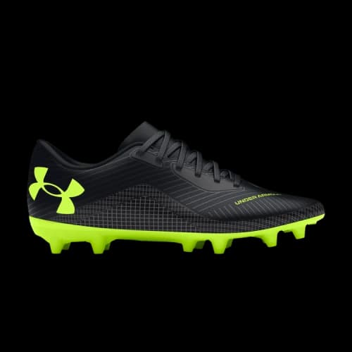 Under Armour Shadow Select 2 FG Jr 'Black High Vis Yellow'