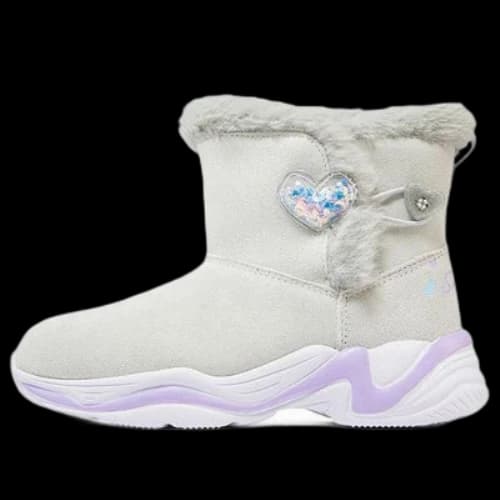(GS) Skechers Lite Styles 'Beige Purple'