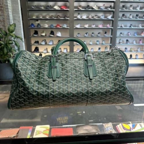 Goyard Croisiere 40 Duffle Bag Green