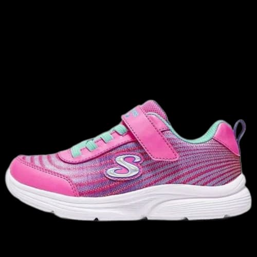 (GS) Skechers Dreamy Dancer Radiant Rogue Sneaker 'Pink Green'