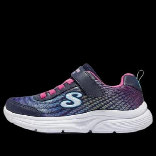 (GS) Skechers Dreamy Dancer Radiant Rogue Sneaker 'Black Multi'