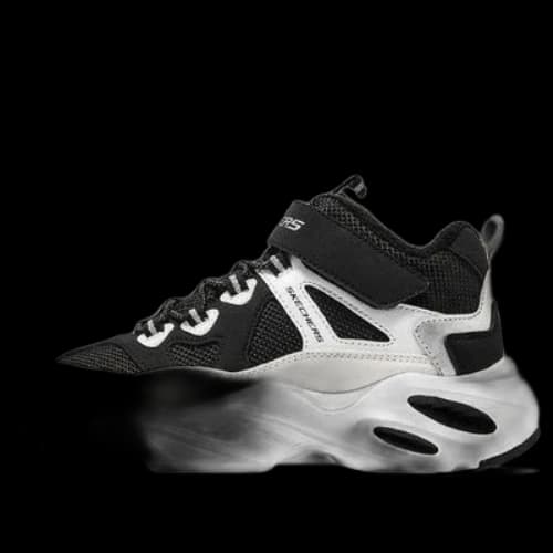 (GS) Skechers Sport DLites Shoes 'White Black'