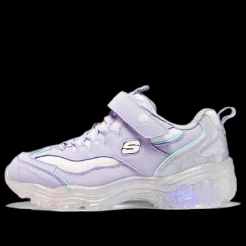 (GS) Skechers Ice D'lites 'Purple'
