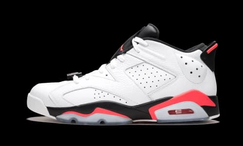 Jordan 6 Retro Low Infrared White