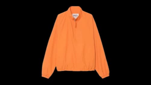 Bad Bunny x Zara Relaxed Fit Windproof Pouch Pocket Jacket Orange