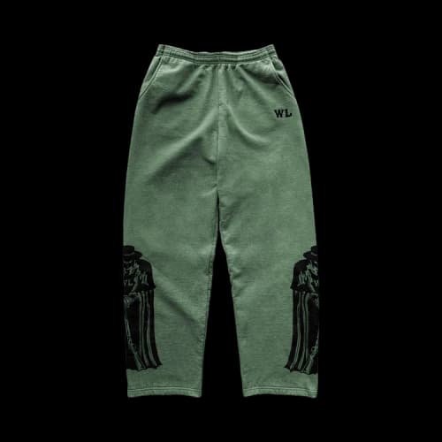 Warren Lotas Duster and Rifle Sweatpants 'Green'