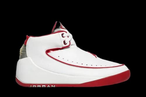 Jordan Nu Retro 2 White Varsity Red
