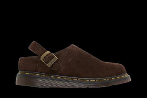 Dr. Martens Isham Suede Shoe 'Dark Brown'