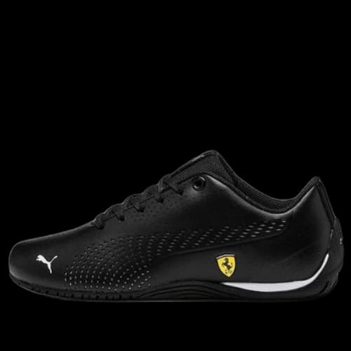 (GS) PUMA Scuderia Ferrari Drift Cat 5 Ultra Ii Low Top Running Shoes Black