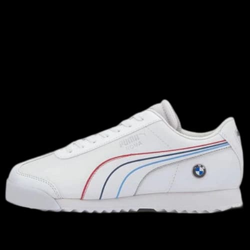 (GS) PUMA Bmw M Motorsport Roma Low Running Shoes White