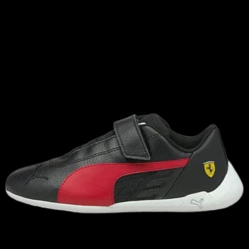 (PS) PUMA Scuderia Ferrari Race R-Cat Running Shoes Black/Red/White