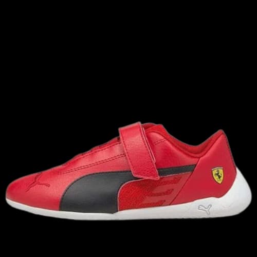 (PS) PUMA Scuderia Ferrari Race R-cat Running Shoes Black/White