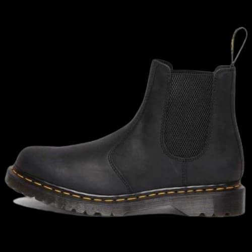 Dr. Martens 2976 Waxed Full Grain Leather Chelsea Boots 'Black'