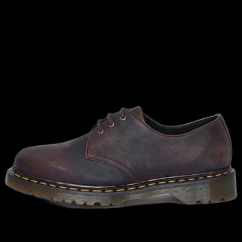 Dr. Martens 1461 Waxed Full Grain Leather Oxford Shoes 'Chestnut'