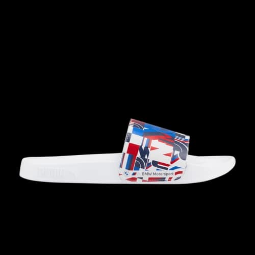 PUMA BMW Motorsport x Leadcat 2.0 Slide 'White Strong Blue'