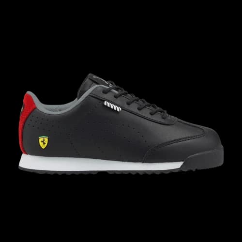 Scuderia Ferrari x Puma Roma Little Kid 'Black Rosso Corsa'