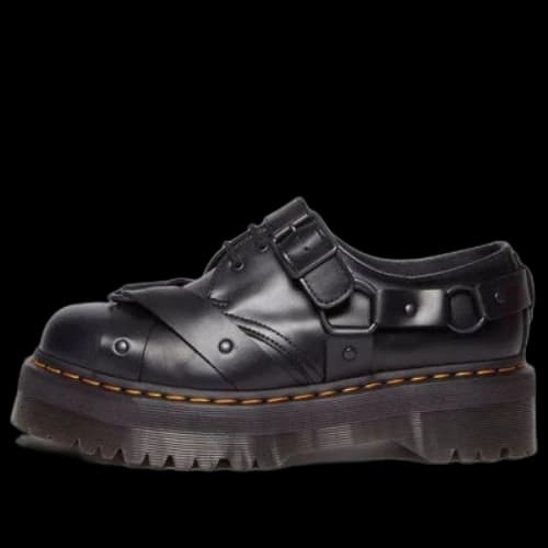 Dr. Martens 1461 Harness Leather Platform Shoes 'Black'