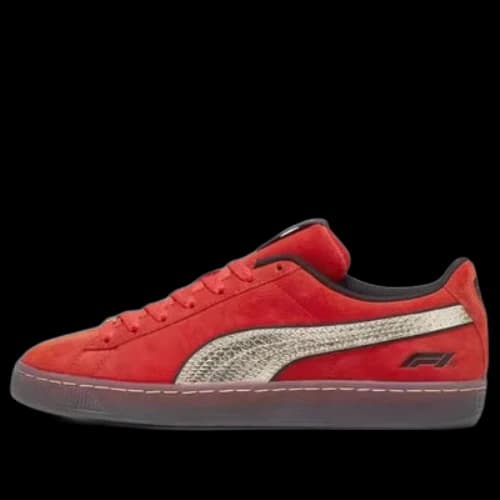 PUMA x Formula 1 Shanghai GP Suede 'Pop Red Gold'