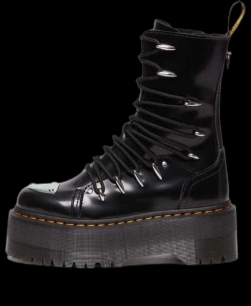 Dr. Martens Jadon Hi LTT Max Leather Platform Boots 'Black' (Women's)