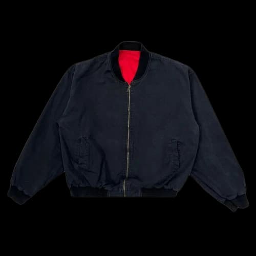 Vintage Marlboro Reversible Bomber Jacket 'Black'
