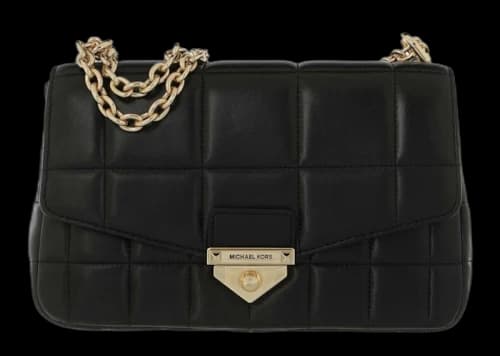 Michael Kors Small Chain Shoulder Bag Black