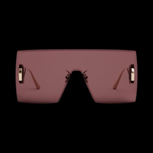 Dior Montaigne Shield Sunglasses 'Gold'