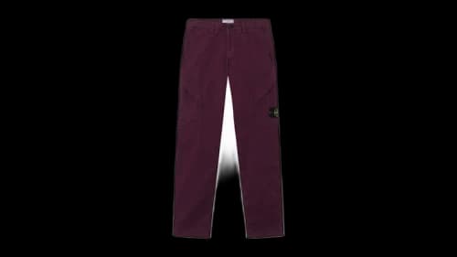 Stone Island Supima Cotton Twill Stretch-TC 3100003 Pants Black