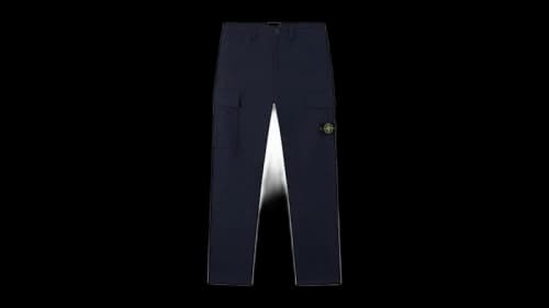 Stone Island Panama Cotton 3100012 Pants Ink Blue