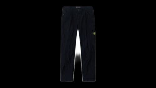 Stone Island Wrinkled Corduroy 500-TC 3100026 Pants Navy Blue