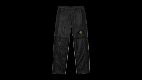 Stone Island Ripstop Light Ht Nylon 3100027 Sweatpant Lead Grey