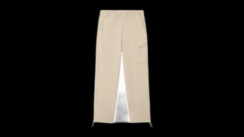 Stone Island Textured Stretch Nylon Stellina 3100029 Sweatpant Beige