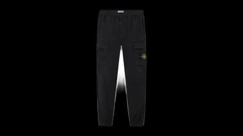 Stone Island Supima Cotton Twill Stretch-TC 3100031 Pants Black